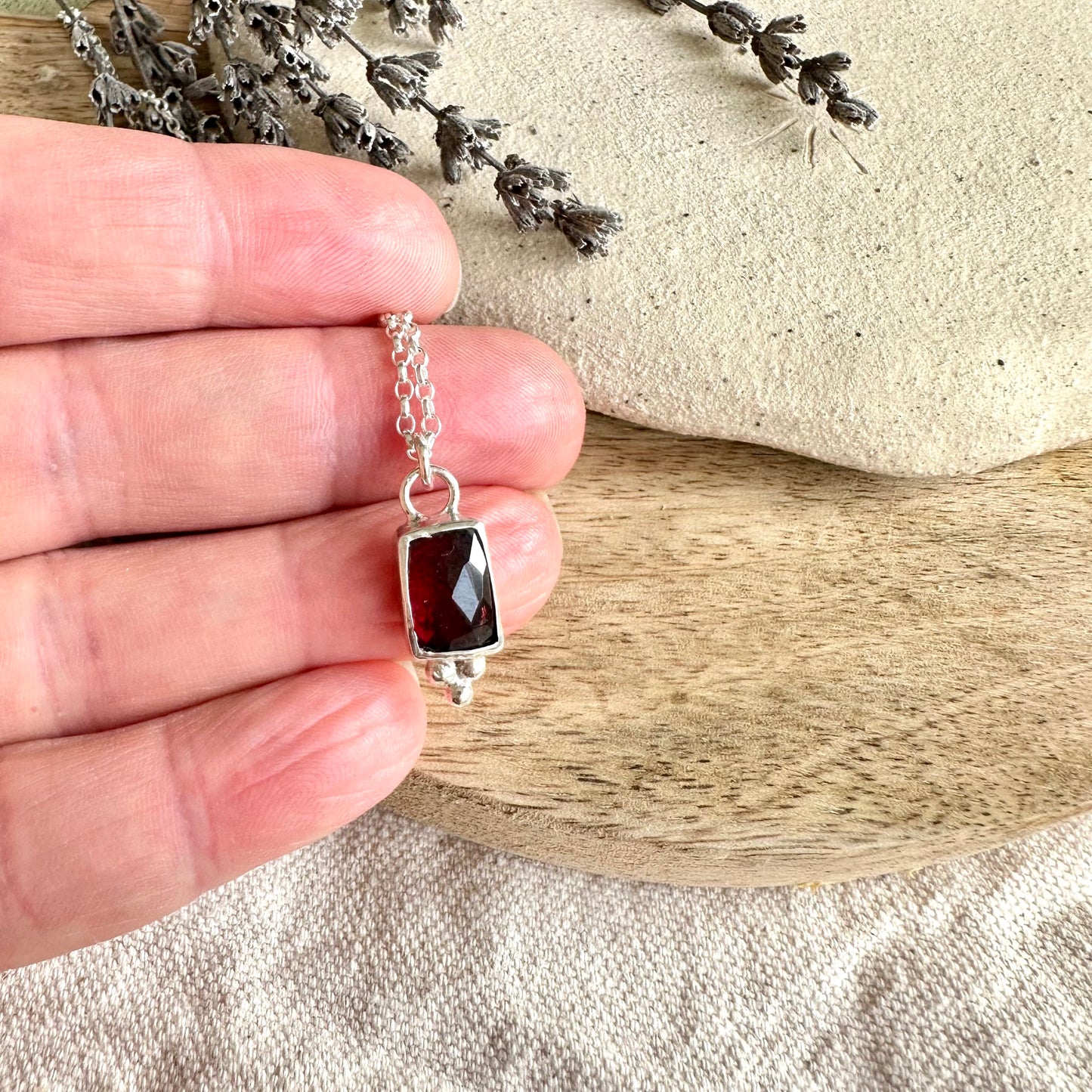 Garnet Necklace