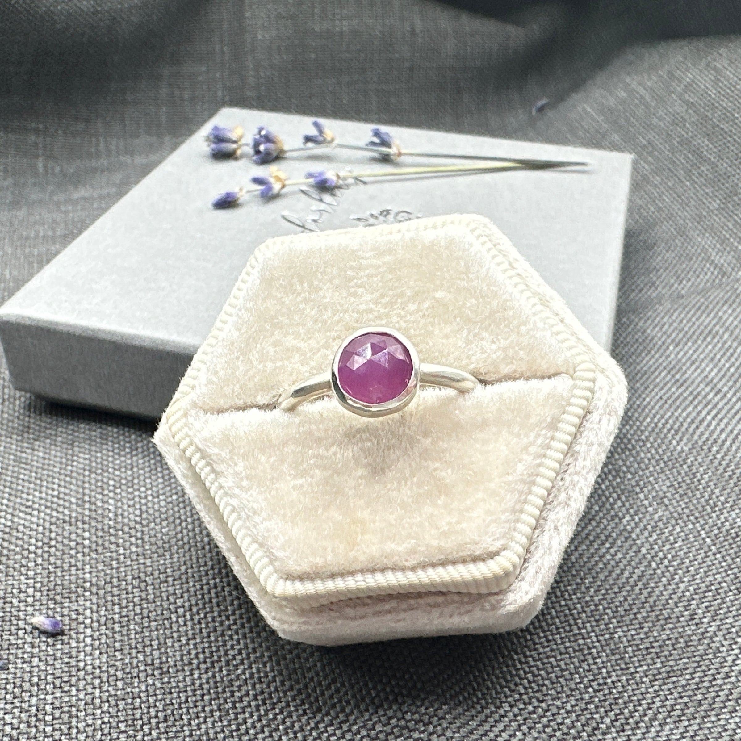 Ruby Sapphire Esme Ring