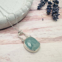 Florence Necklace in Aquamarine