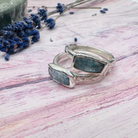 Icy Mint Kyanite Ring