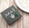 Aurelia Necklace in Emerald