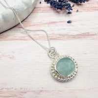 Adeline Necklace - Aquamarine