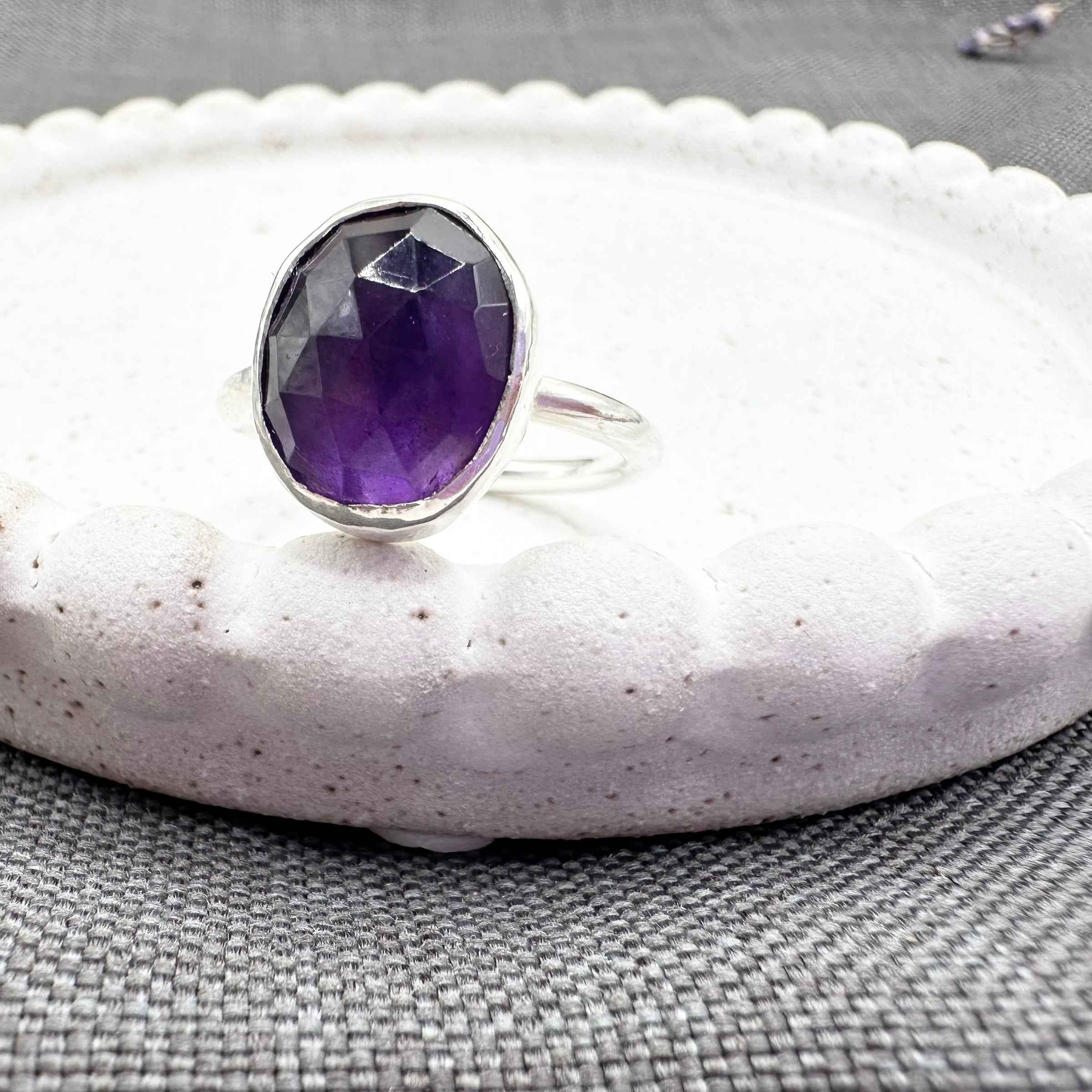 Amethyst Esme Ring