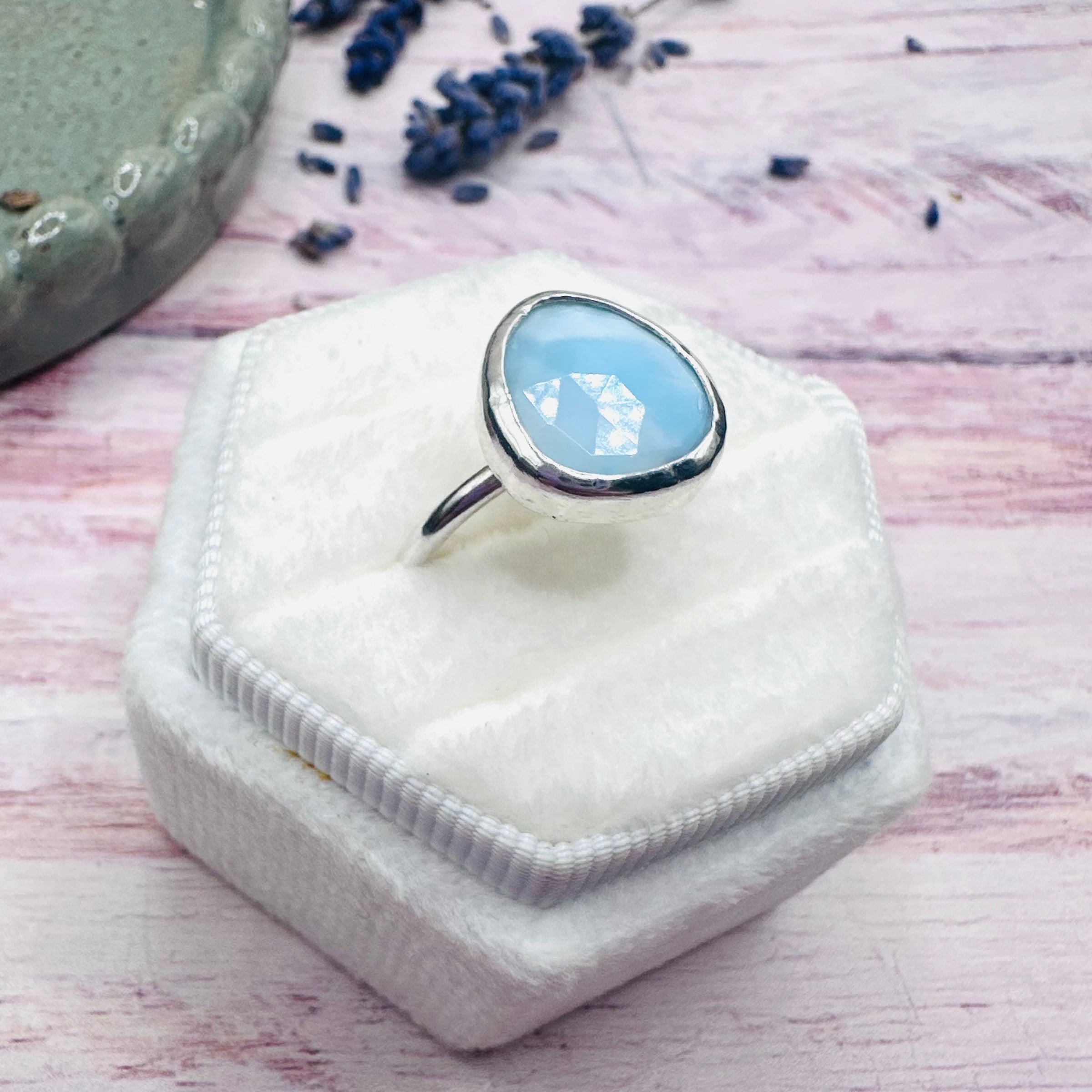 Larimar Ring - Esme
