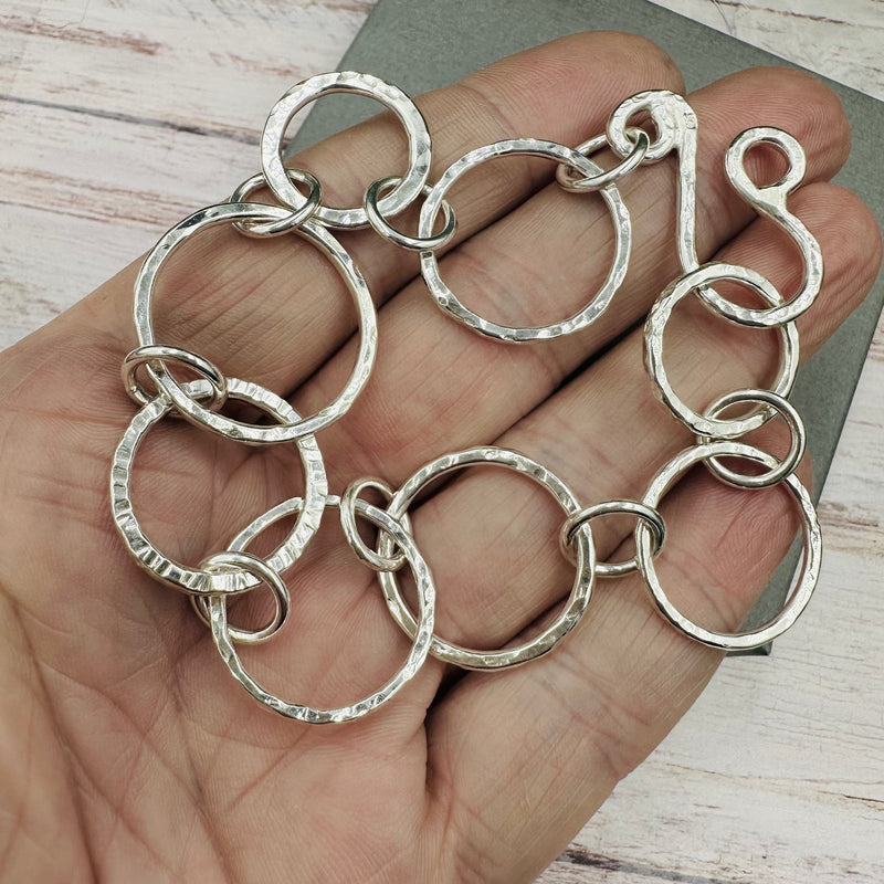 Chunky Hallmarked Silver Bracelet