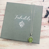 Aurelia Necklace in Peridot