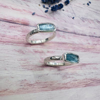 Icy Mint Kyanite Ring