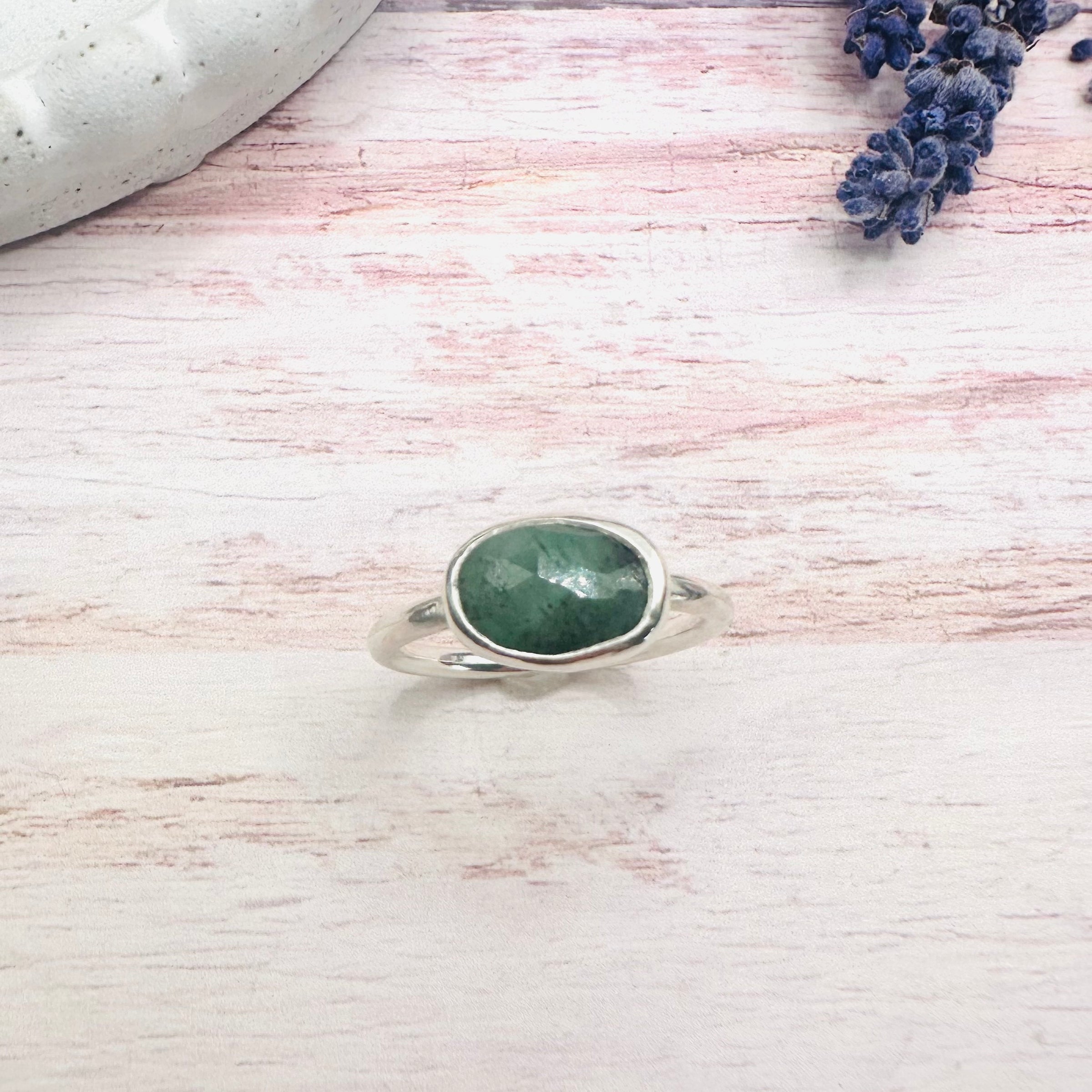 Emerald Esme Ring