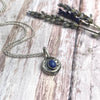 Blaue Opal Halskette