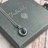 Blaue Opal Halskette