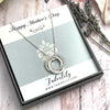 Petite Names Necklace (3 Ring)