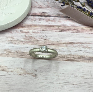 Claire - Moissanite Ring