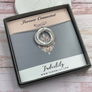 Personalised Names Necklace (3 Ring)
