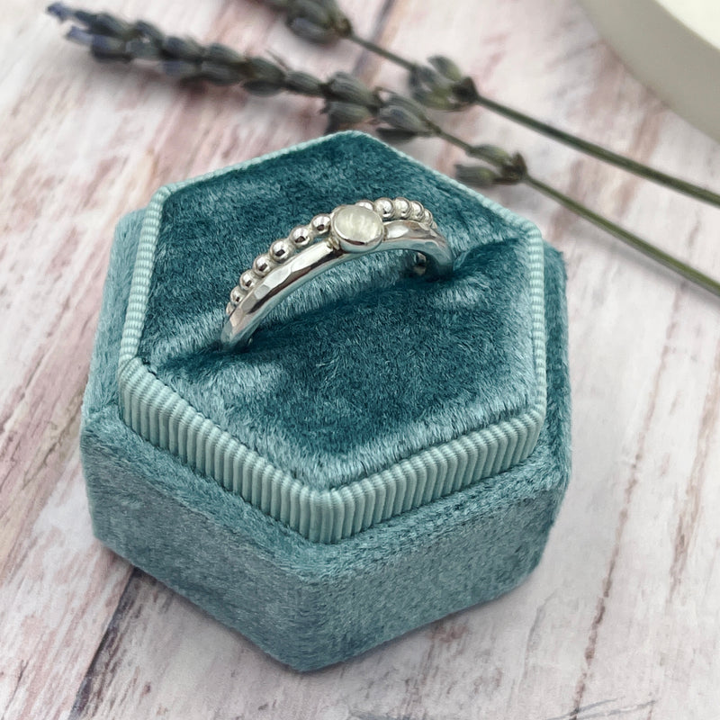 Lille Gemstone Ring Set