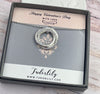 Personalised Names Necklace (4 Ring)