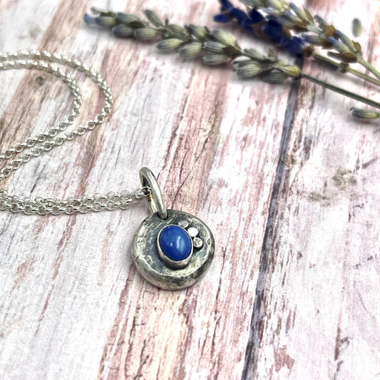 Blue Opal Necklace