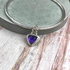 Amethyst Charm Armreif