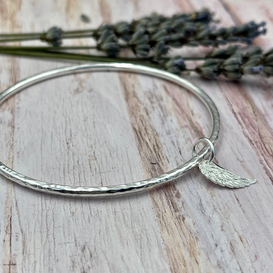 Angel Wing Bangle - Ready Now